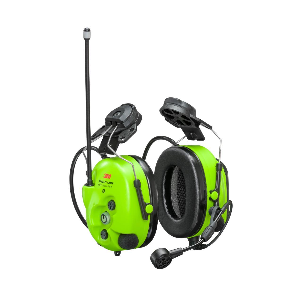 3M™ PELTOR™ WS™ LiteCom PRO III GB Headset, 32 dB, PMR446 MHz, analog/digital, hjelmfeste, MT73H7P3E4D10EU GB