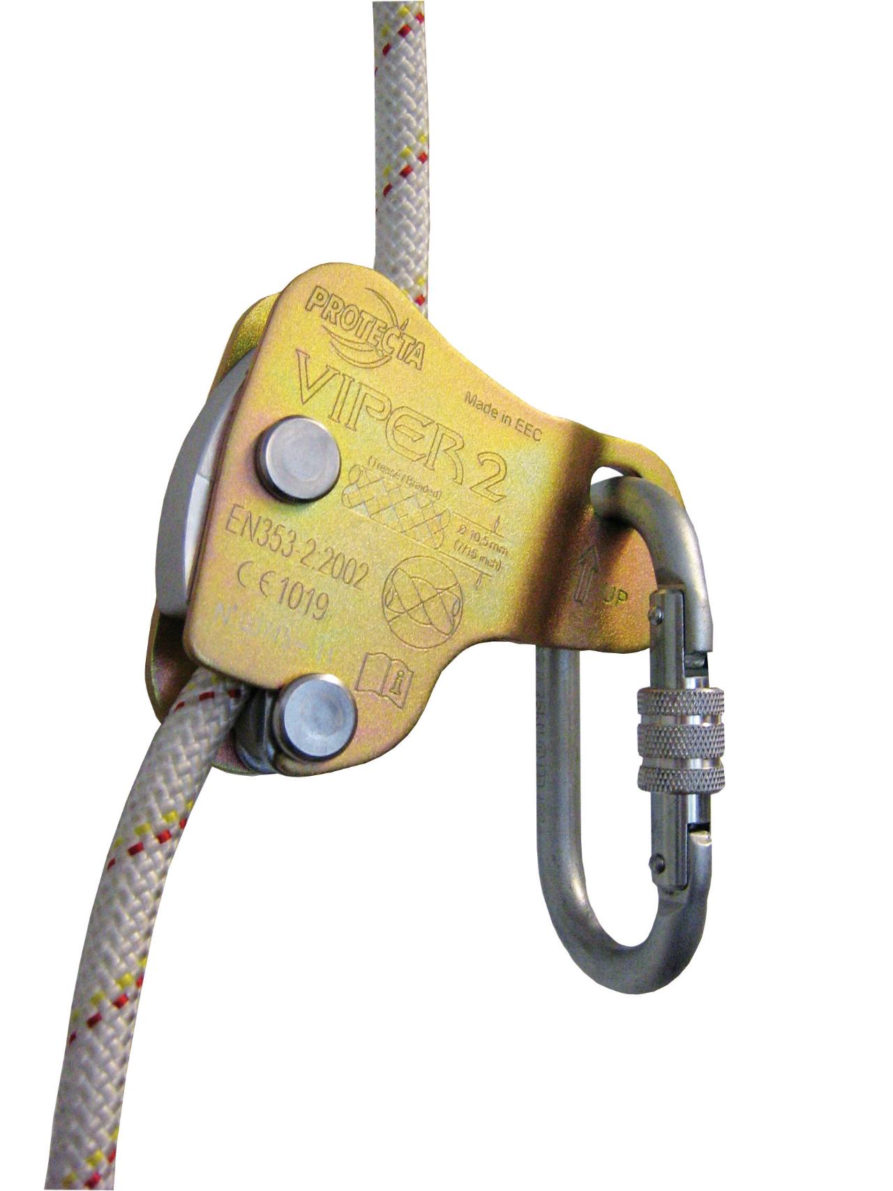 3M™ Protecta® Viper™ 2 automatisk reguleringslås med dobbeltvirkende karabinkrok, AC400