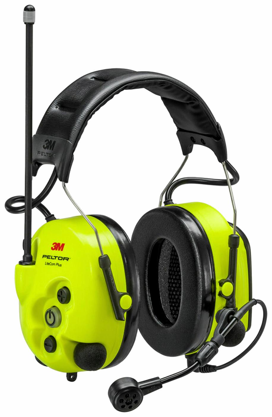 3M™ PELTOR™ LiteCom Plus-headset, 32 dB, PMR446 446 MHz, hodebøyle, MT73H7A4410EU