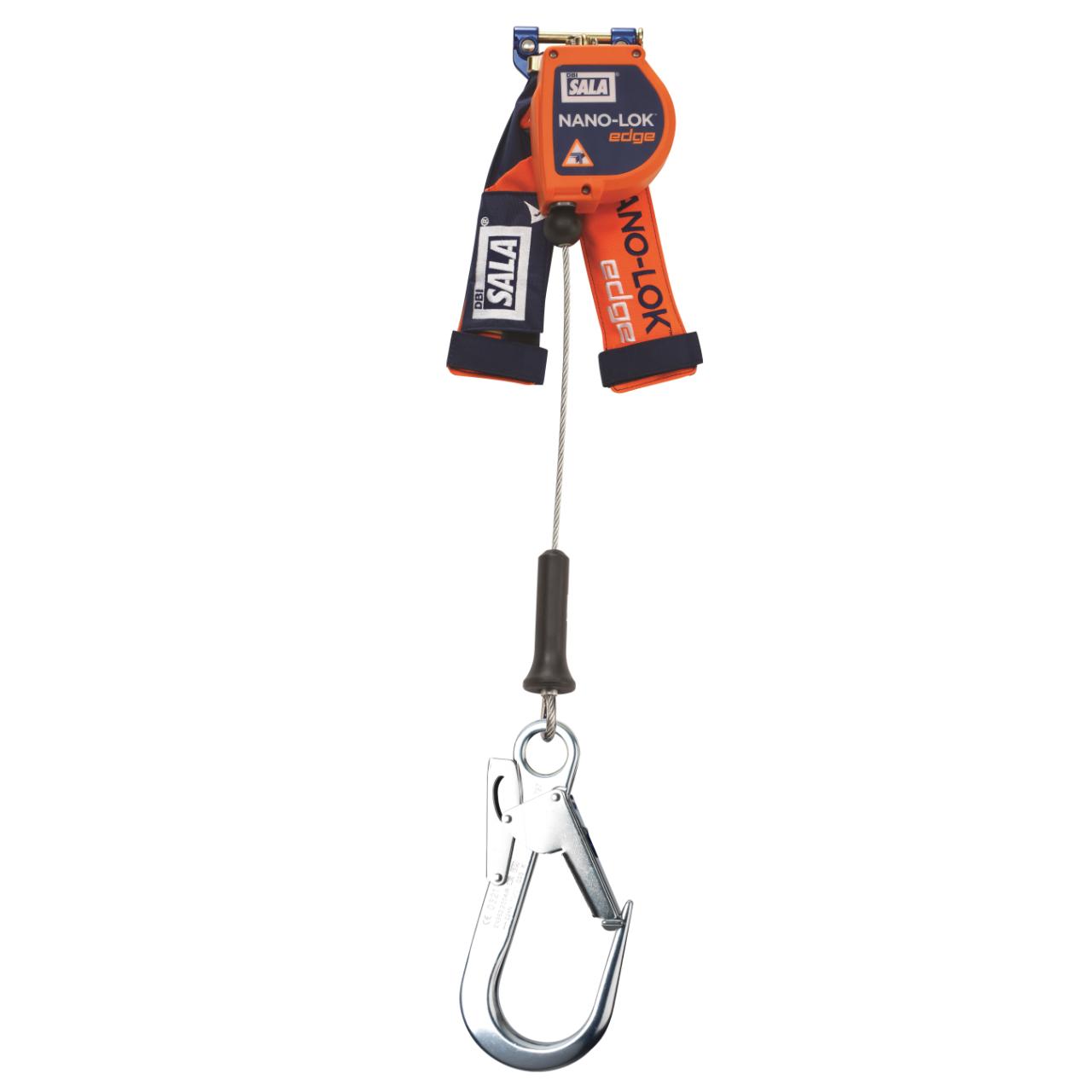 3M™ DBI-SALA® Nano-Lok™ kantfallsikringsblokk, dobbeltstropp, kabel, 2,5 m, 3500244