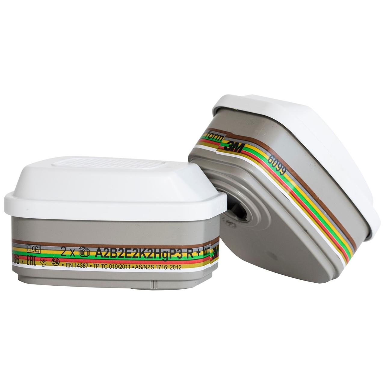 3M™ Gass-, damp- og partikkelfilter, 6099,2 par i eske