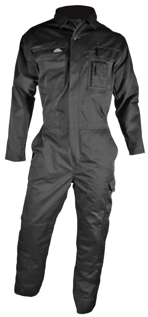 Bulldog kjeledress, svart