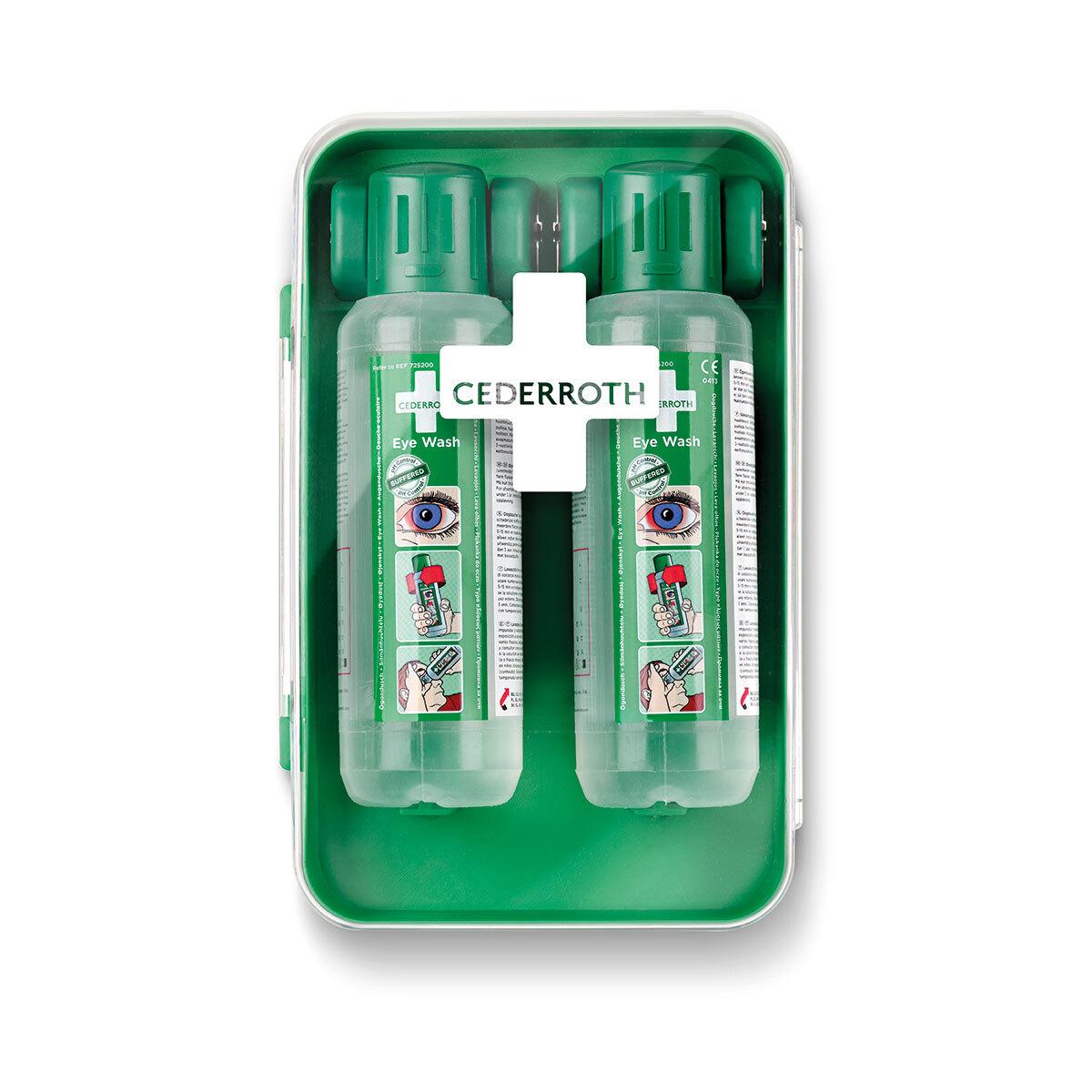 Cederroth Eye wash cabinet 2 x 500ml