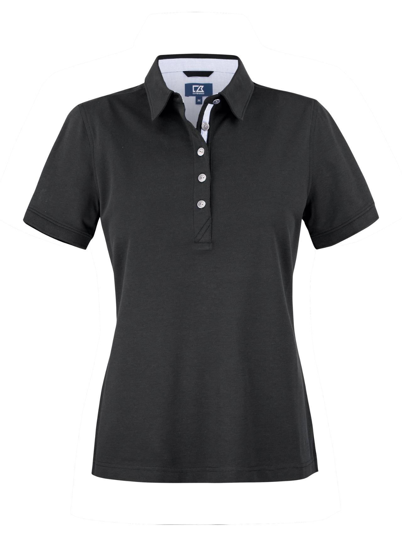 Advantage Premium Polo Ladies Black