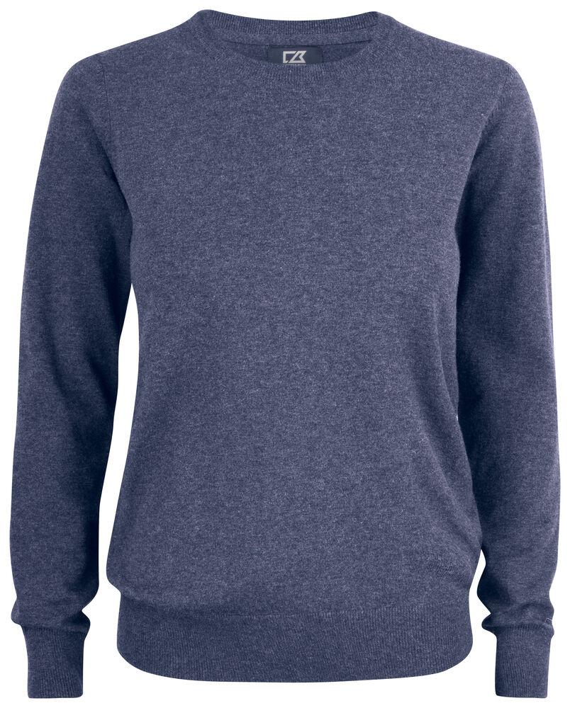Oakville Crewneck Ladies Navy Melange