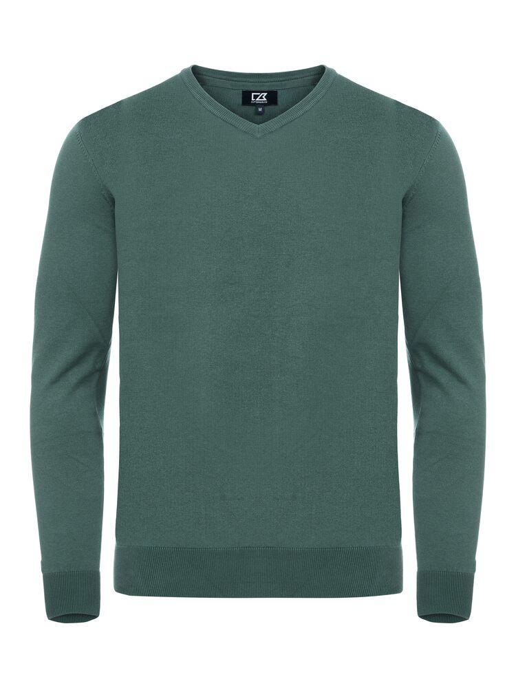 Oakville V-neck Men Pine Green