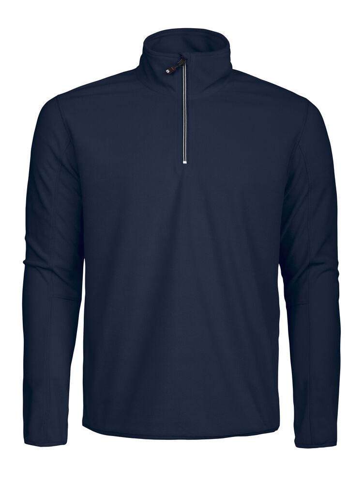 Melton Half Zip Navy