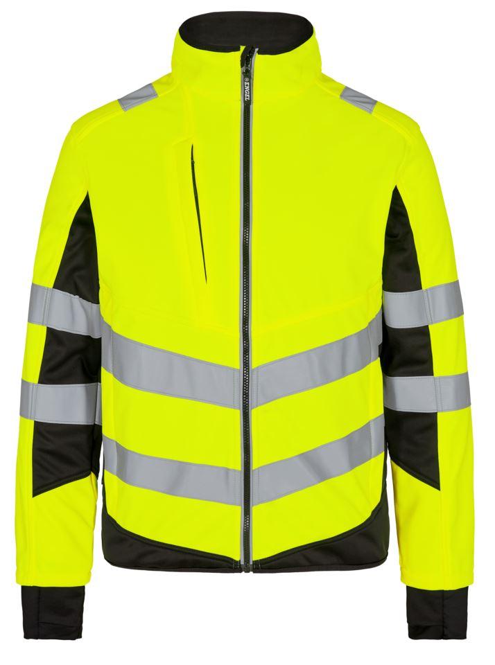 Safety Softshell Gul/sort