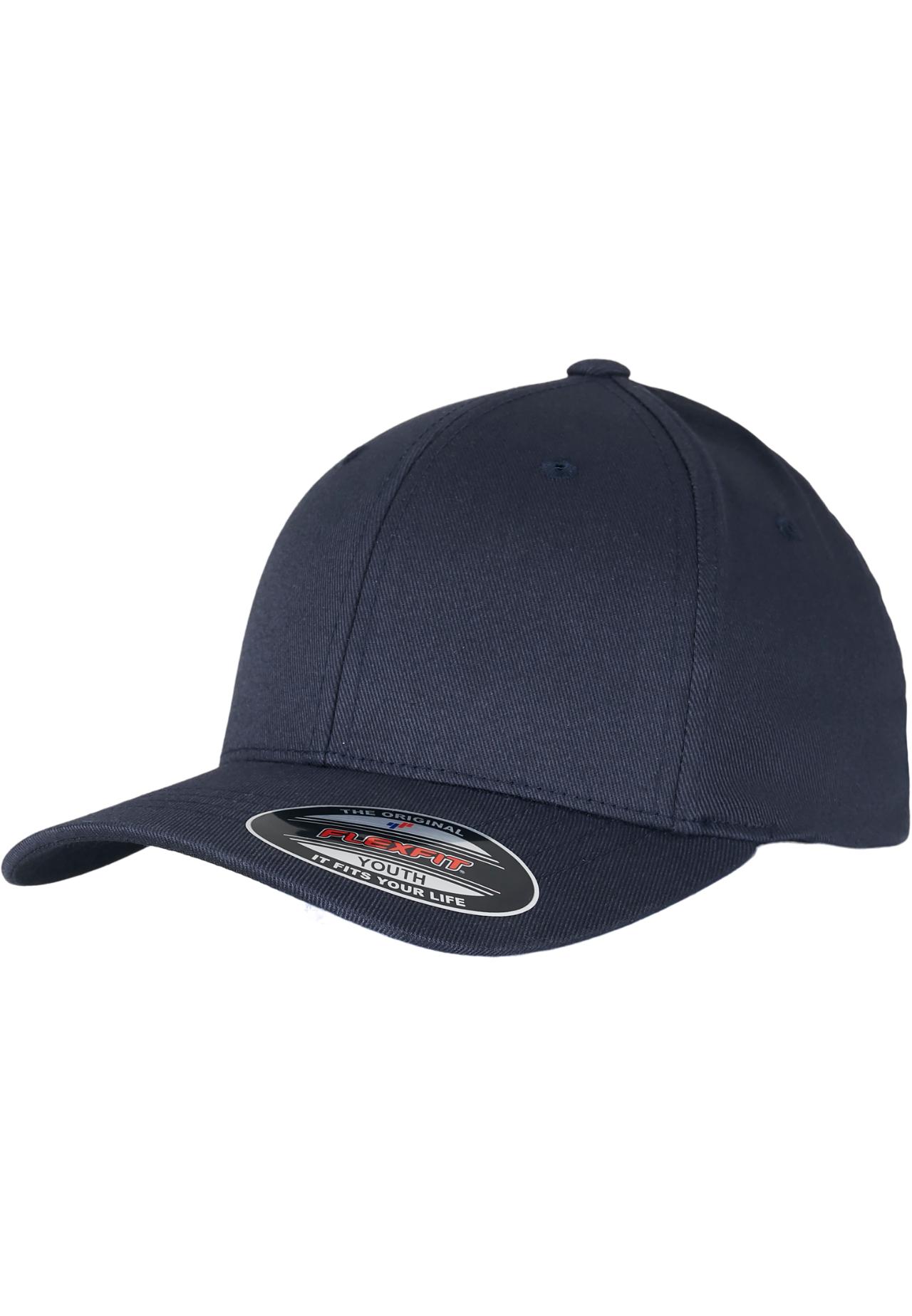 FL6277 Flexfit Wooly Combed Mørk Marine/Mørk Youth