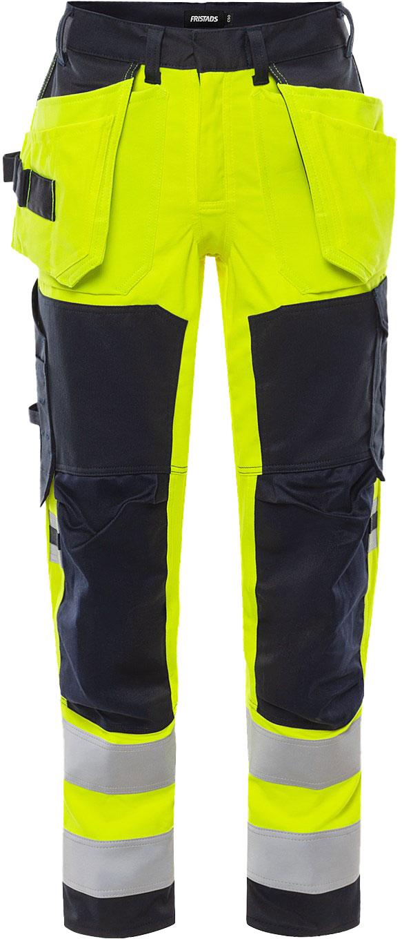 FLAMESTAT TROUSER HIVIS YELLOW/NAVY