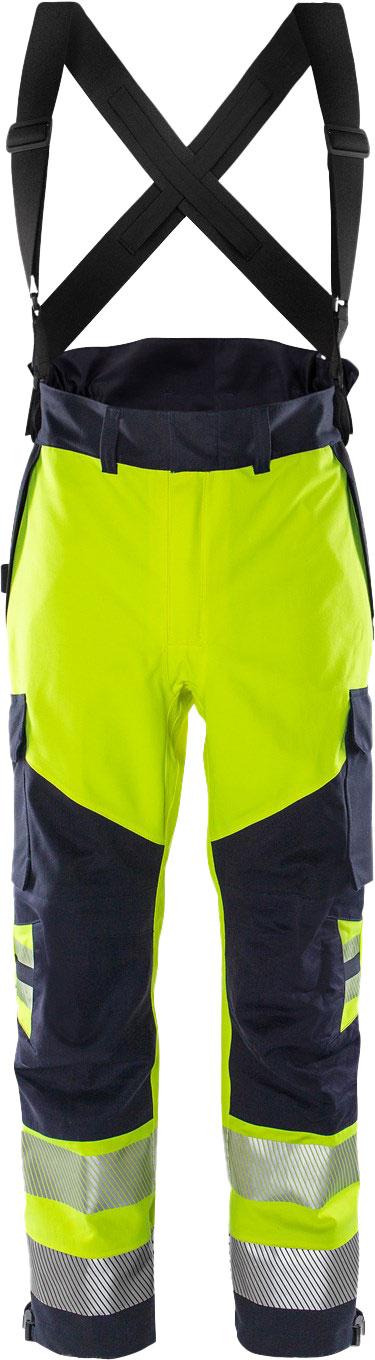2525 ATHR FLAME SHELL TROUSERS HIVIS YELLOW/NAVY