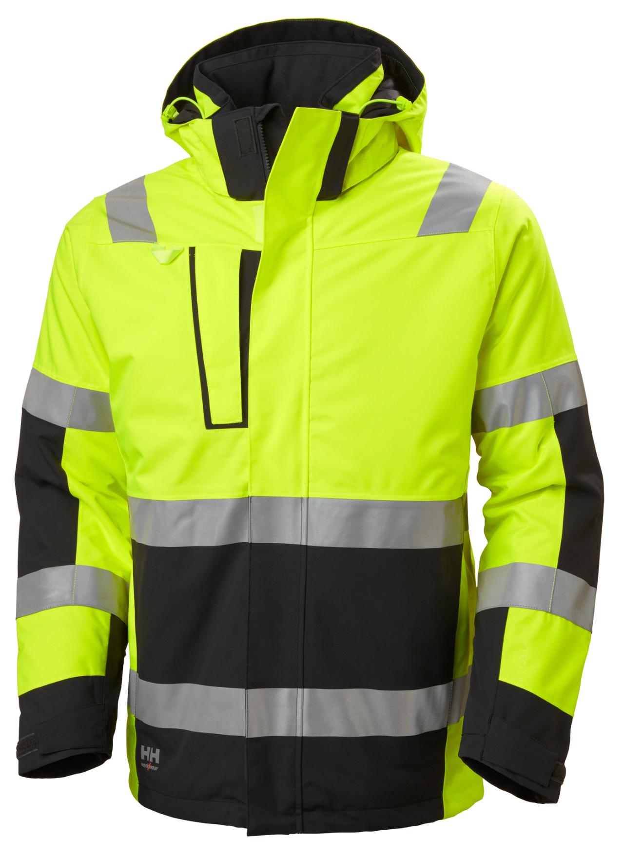 ALNA 2.0 WINTER JACKET 369 YELLOW/EBONY