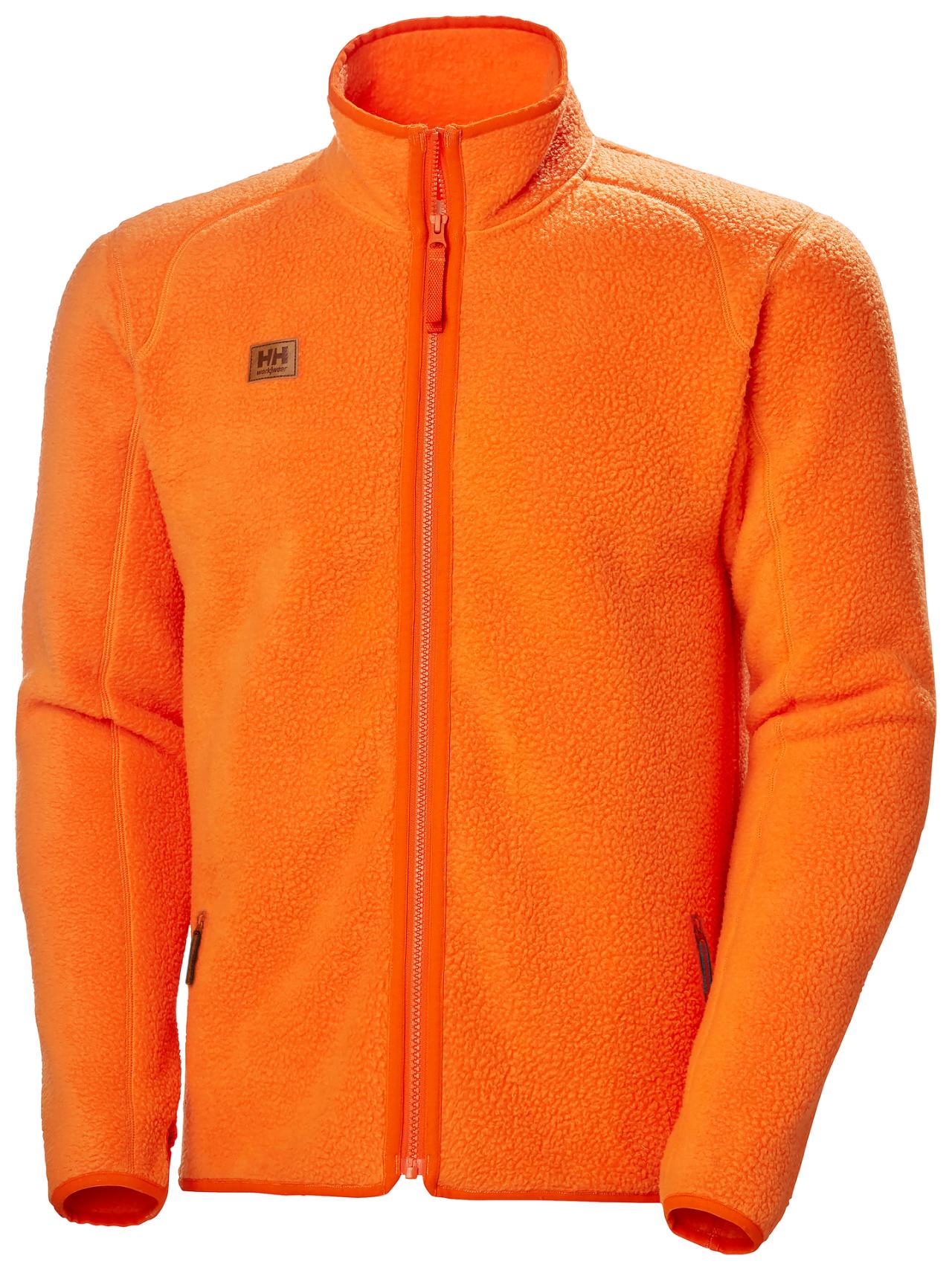 HH HERITAGE PILE JACKET DARK ORANGE
