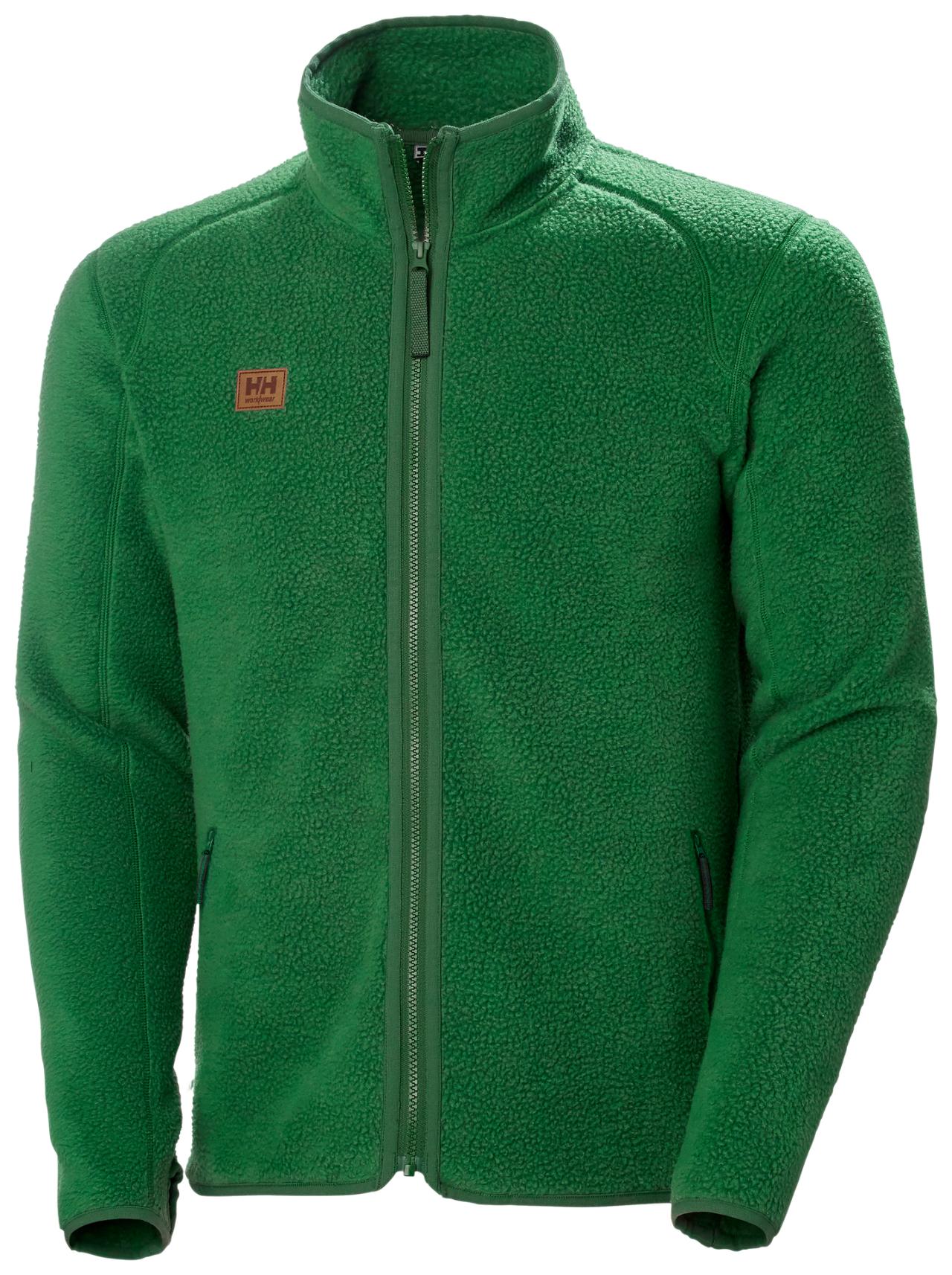 HH HERITAGE PILE JACKET GREEN