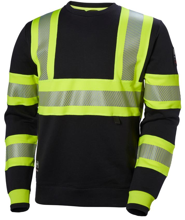 HH ICU SWEATSHIRT 369 YELLOW/EBONY