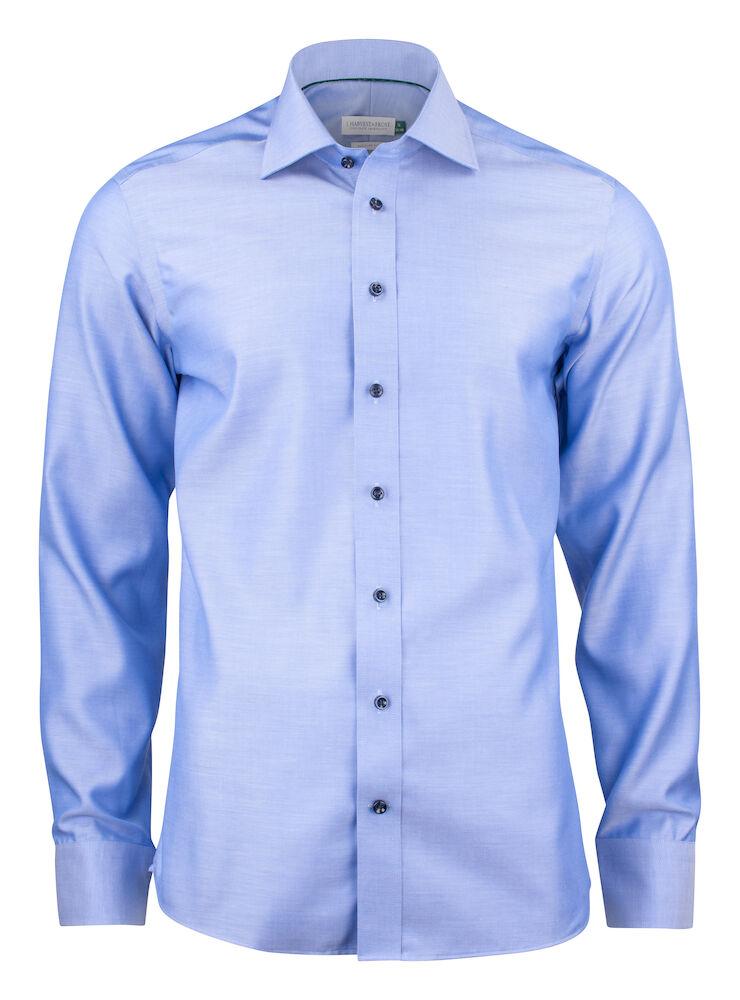 JH&F Green Bow 01 Regular Fit Mid Blue