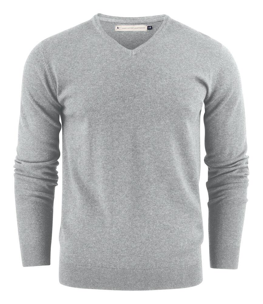 Ashland V-neck Grey Melange