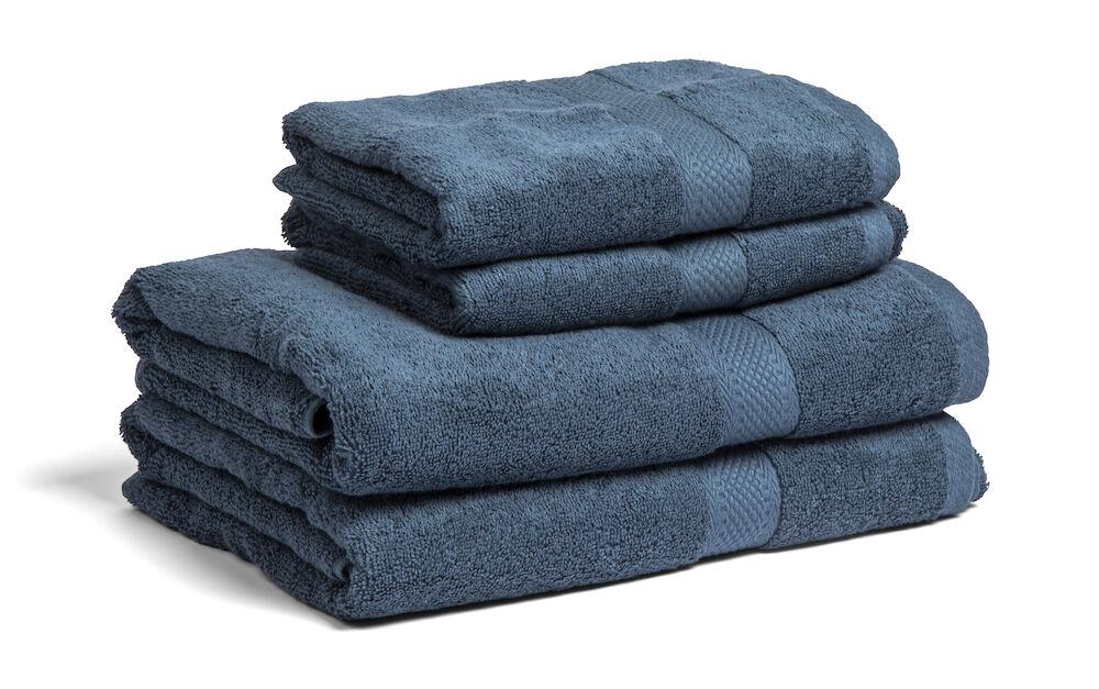 Terry Fair Trade Håndkle Denim