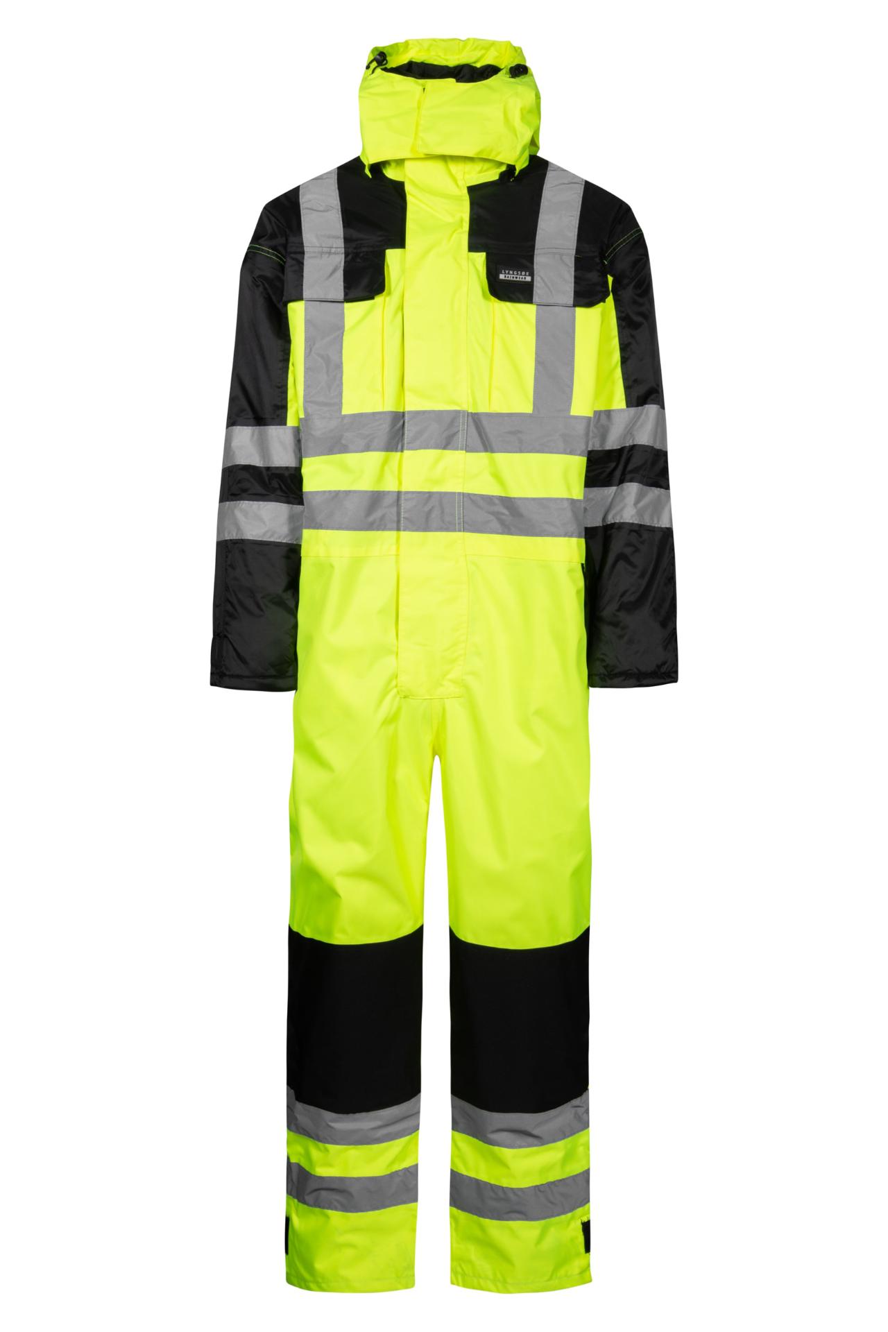Lyngsøe Vinterkjeledress, Hi vis Gul/Sort