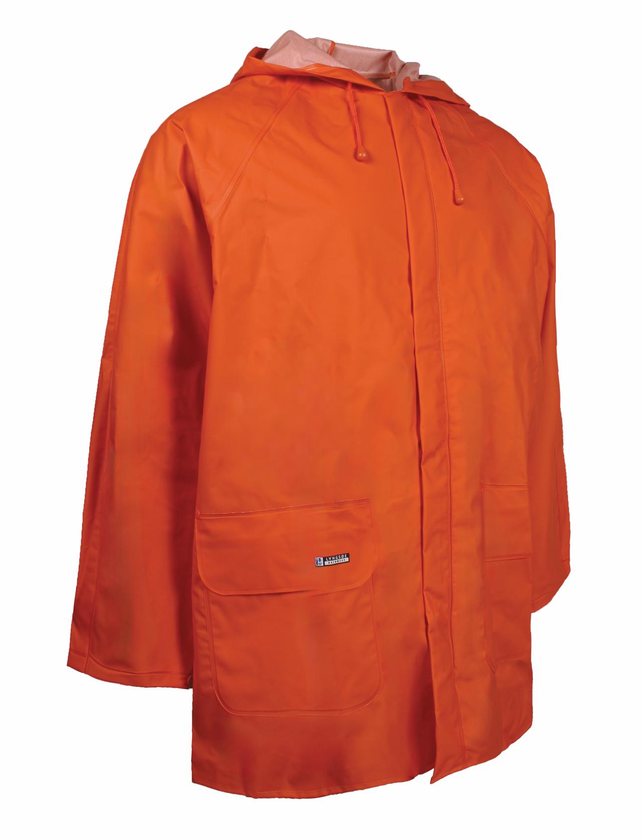 Regnjakke, Orange
