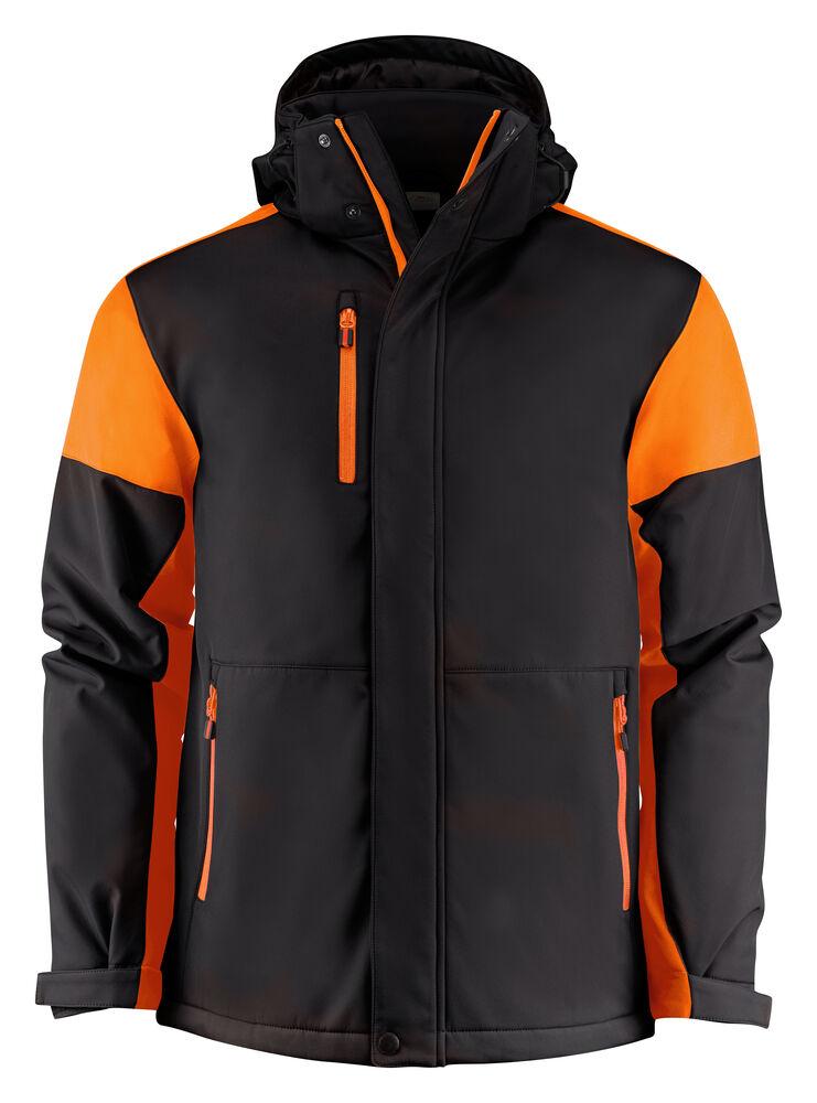 Prime Padded Softshell Black/Orange