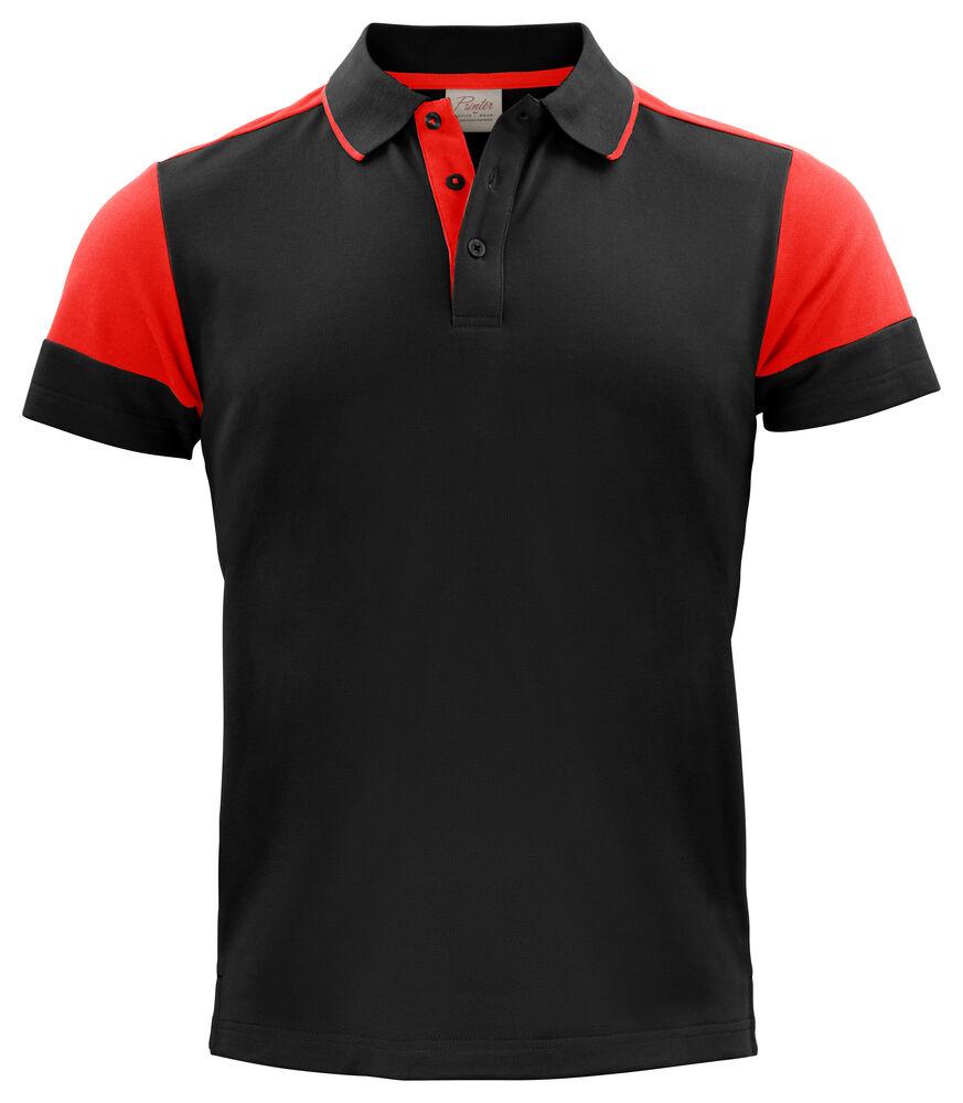 Prime Polo Black/Red