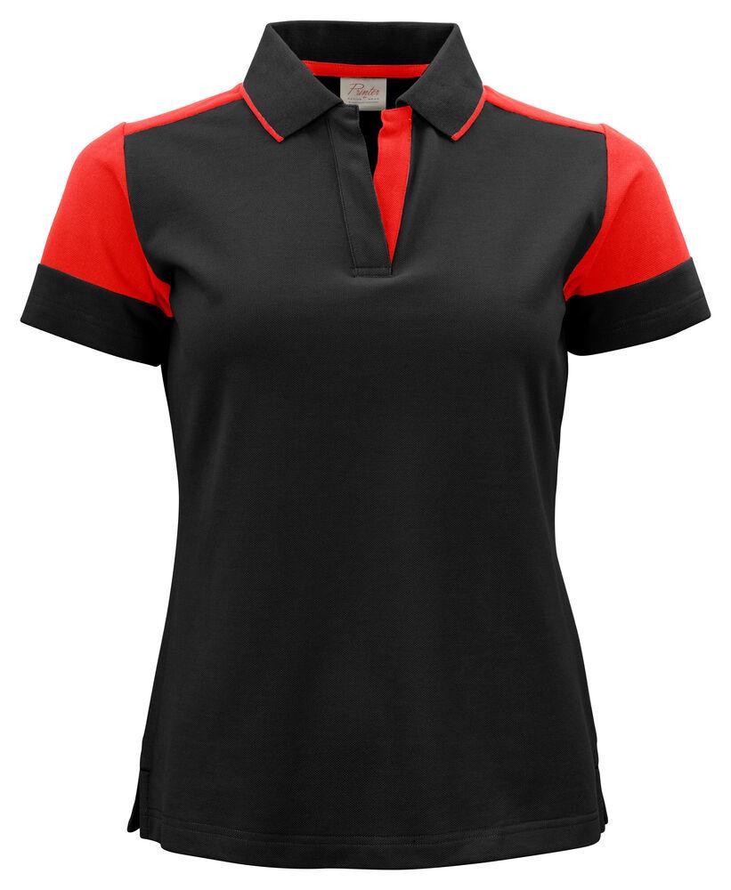 Prime Polo Lady Black/Red