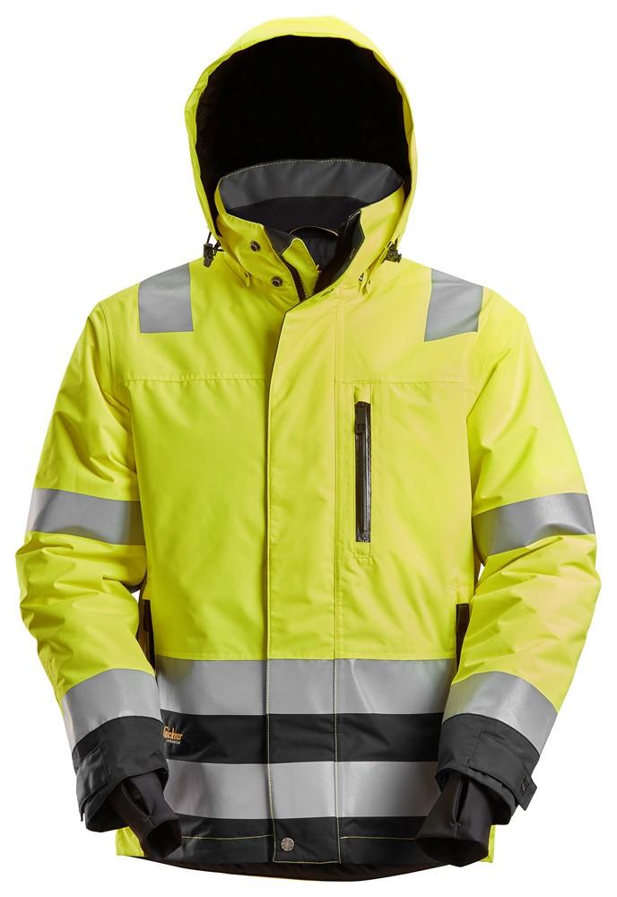 1132 High-Vis vanntett 37.5® vinterjakke, Klasse 3 Gul