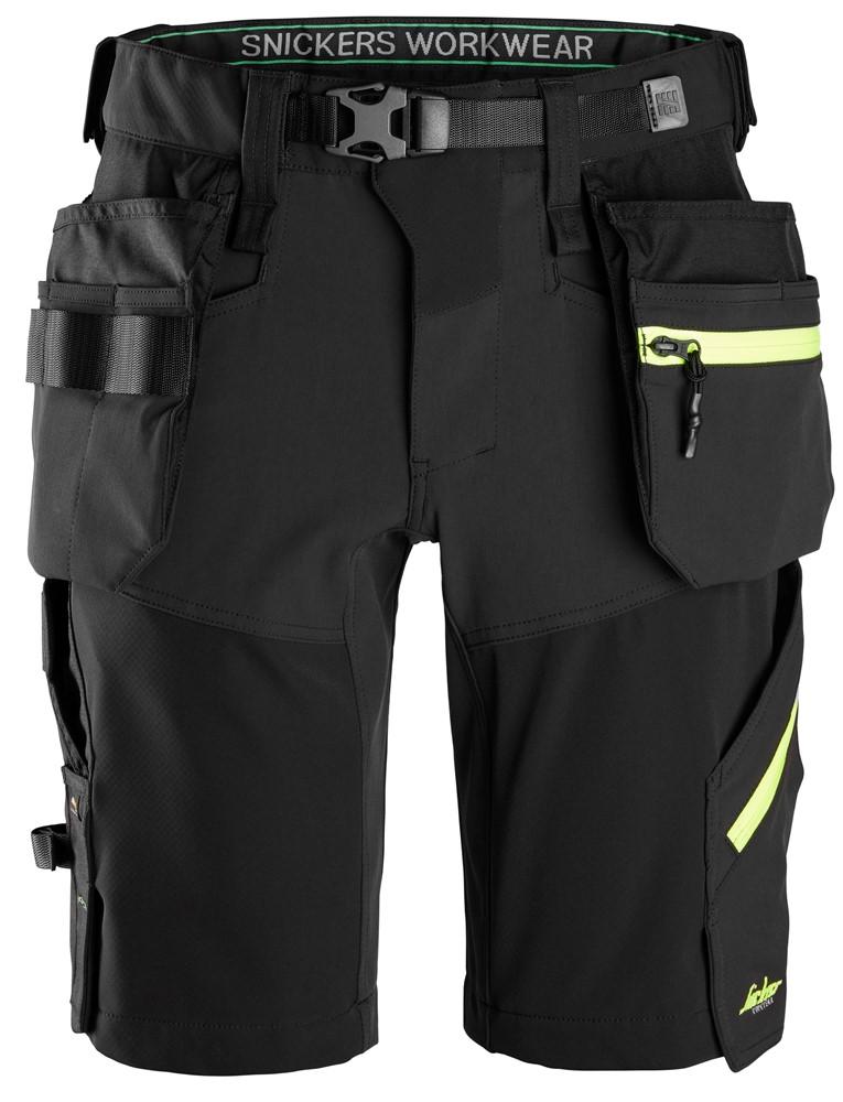 Softshell Stretchshorts+ med hylsterlommer 6140 SOR/NGUL