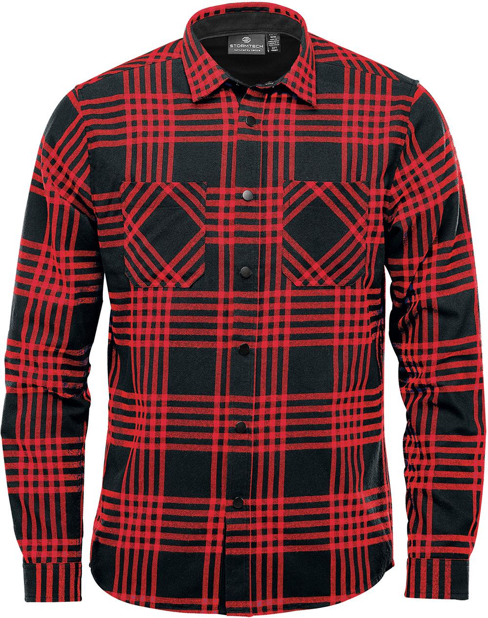 FTX-1 Santa Fe Shirt (H) Rød/Sort