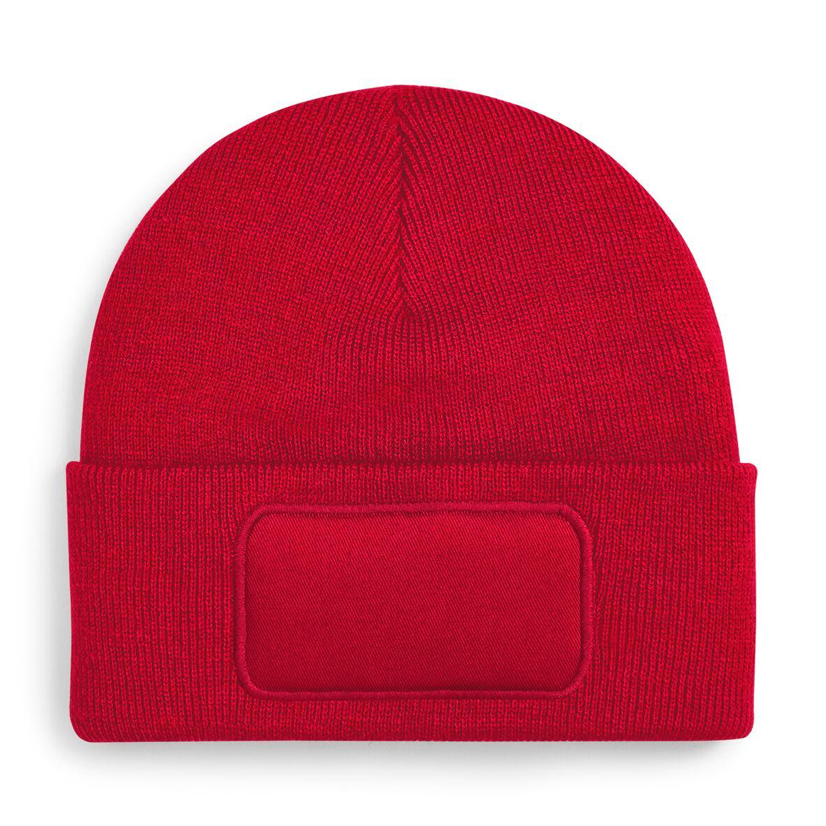 B445 Original Patch Beanie Classic Red