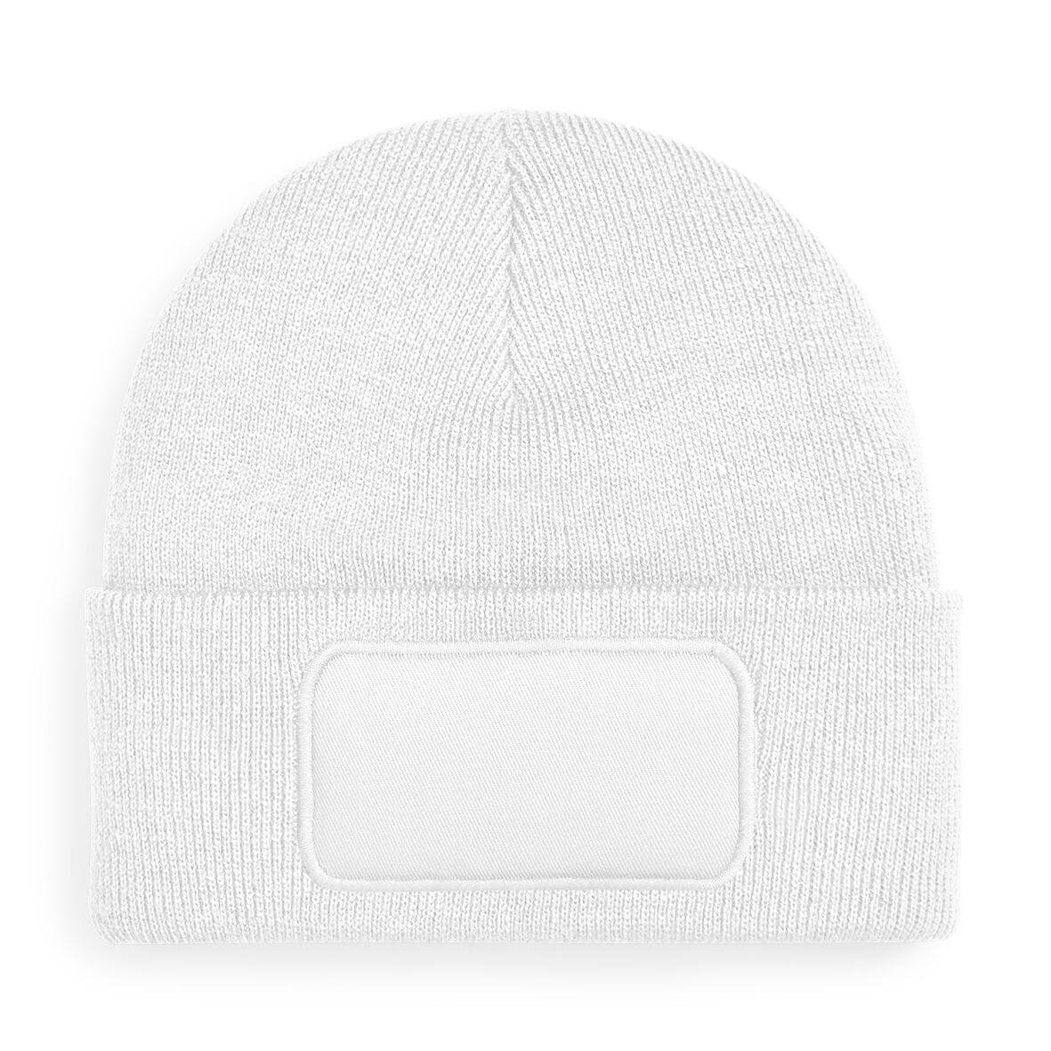 B445 Original Patch Beanie White