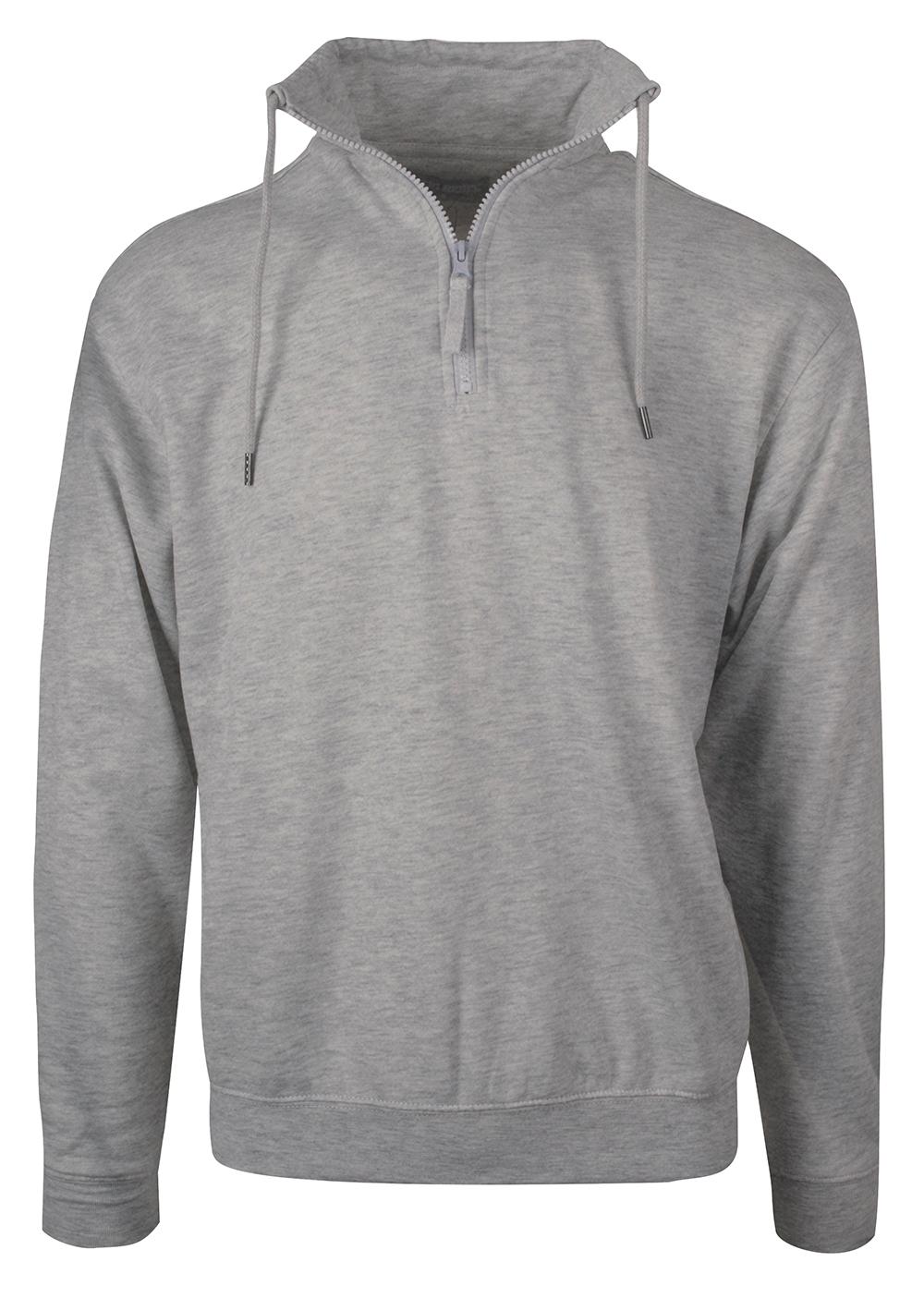 0170 Panther BR Zippersweat Gråmelert