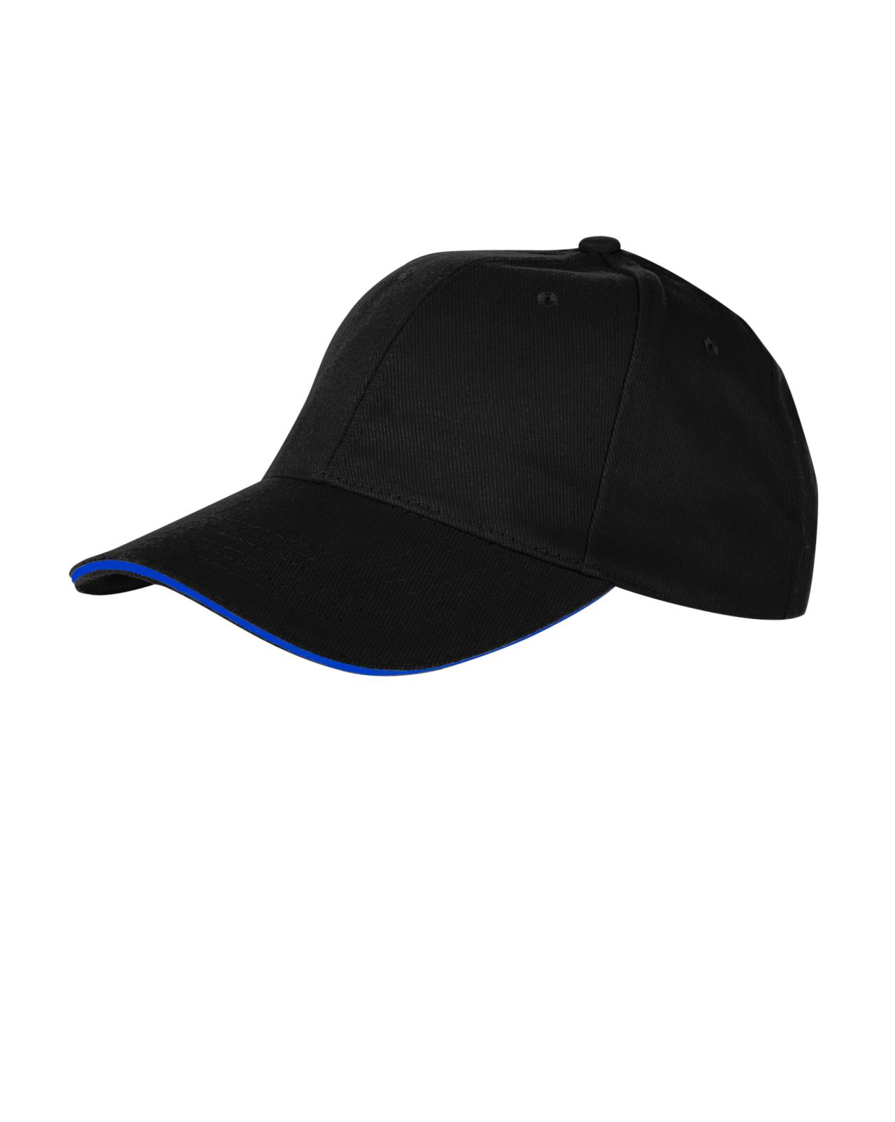 2603 Regatta Caps Sort/Kornblå