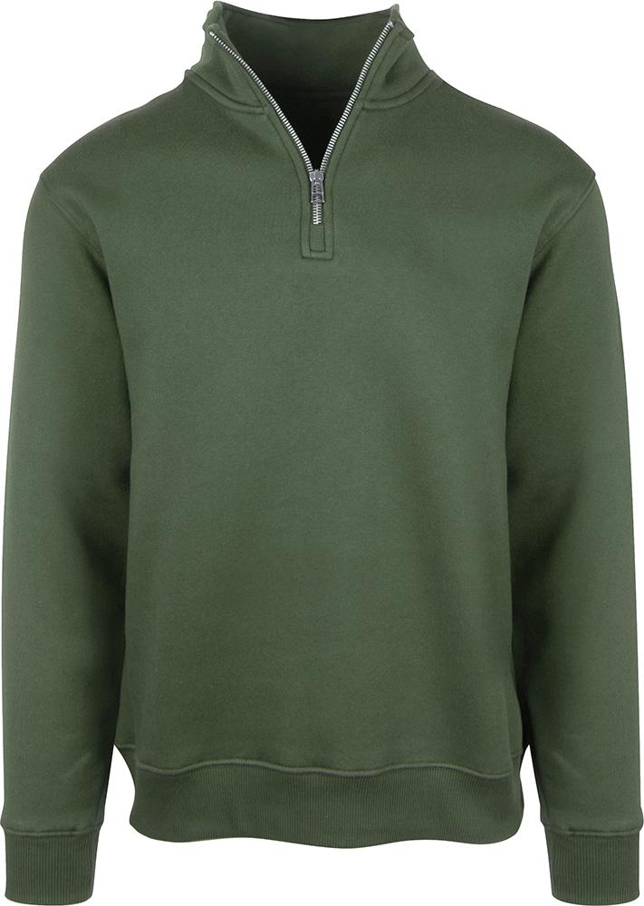 3932 Lisboa Zip Genser Oliven