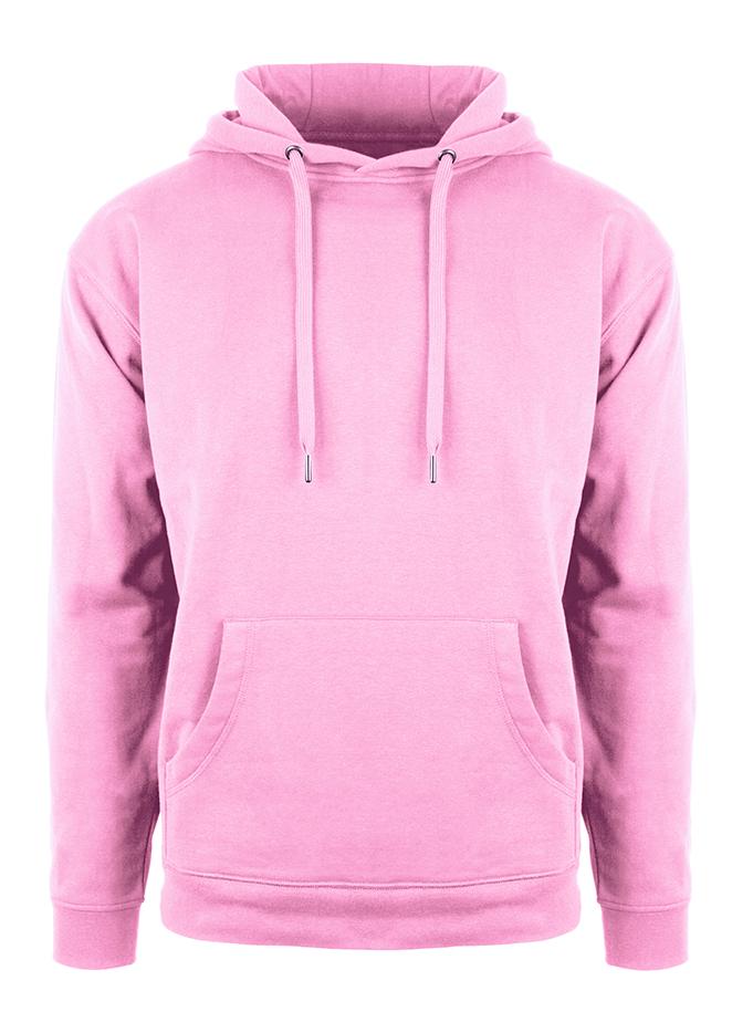 6525 Organic Hoodie GOTS Rosa