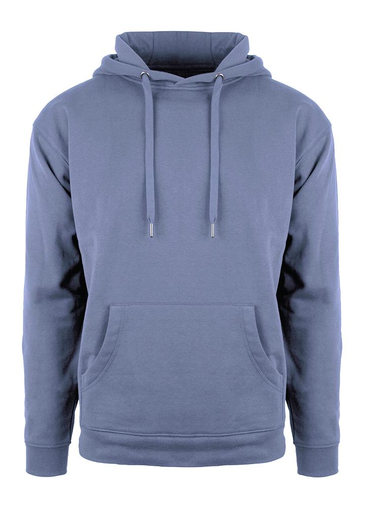 6525 Organic Hoodie GOTS Himmelblå