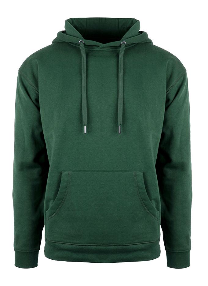 6525 Organic Hoodie GOTS Mørk Grønn