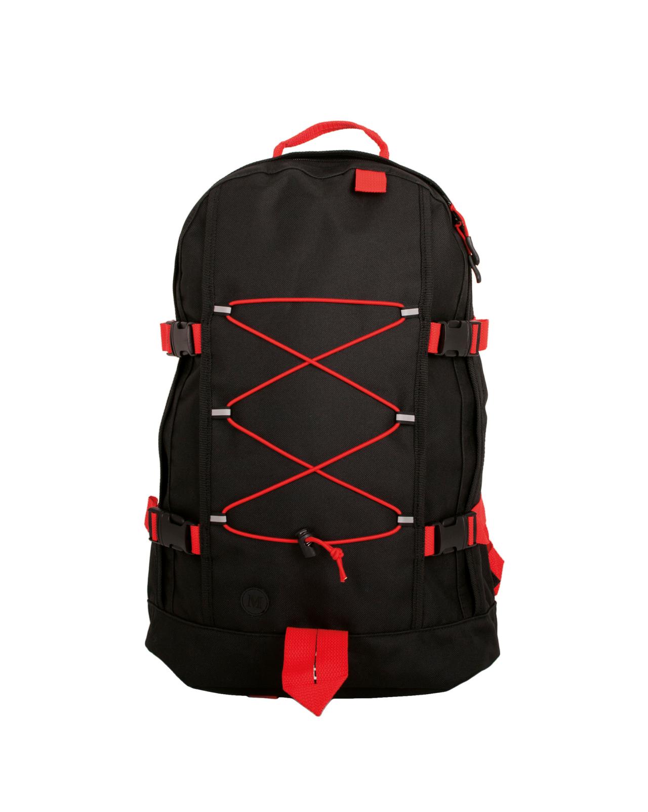8926 K2 Backpack Sort/Rød